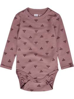 hmlBAMBO BODY LS TWILIGHT MAUVE - Hummel