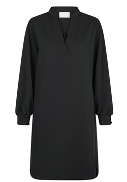 lexia crepe dress  black - Neo noir