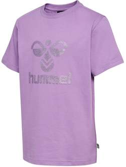 Hummel hmlTRES T-SHIRT S/S DIFFUSED ORCHID 3633 - Hummel