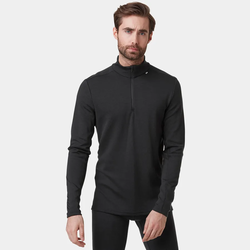 Helly Hansen lifa merino 1/2zip  Svart - Helly Hansen