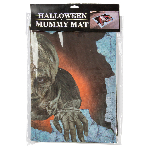 HALLOWEEN DOOR MAT MUMMY