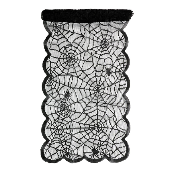HALLOWEEN TABLE RUNNER SPIDERS