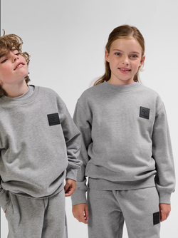 Hummel Clean Sweatshirt GREY MELANGE - Hummel