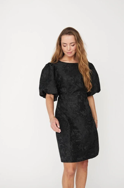 Aria dress  black - A-view