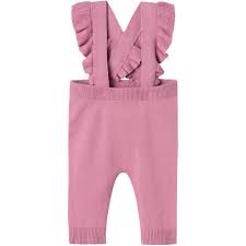 NBFRESIMME KNIT OVERALLS Mauve Orchid - Name It