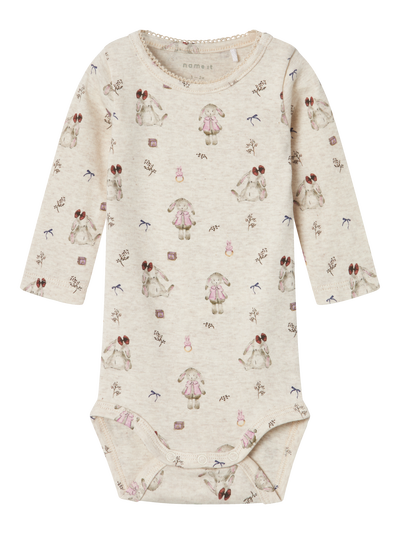 NBFRABBIT M LS BODY Peyote Melange - Name It