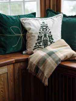 Rutete Ullpledd 130x170cm