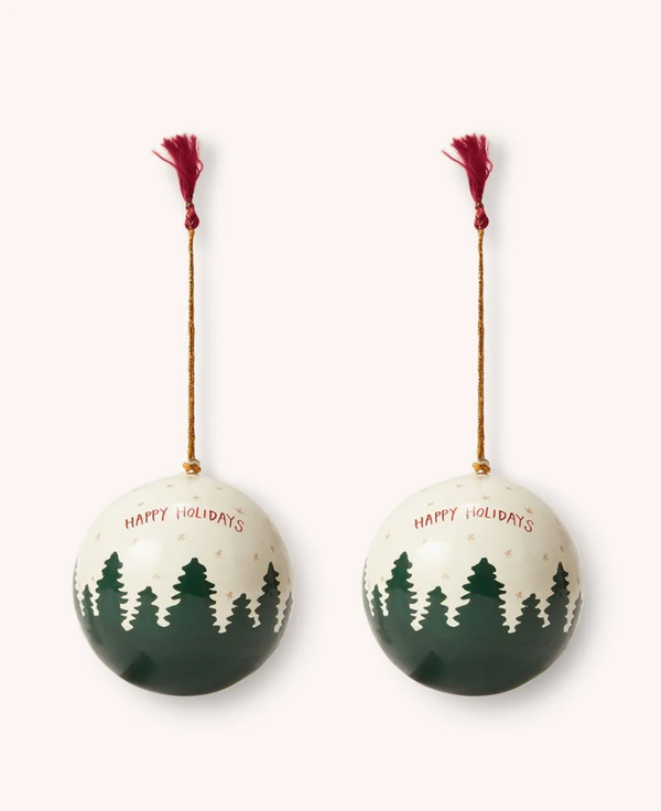 Julekuler i Papier Machè