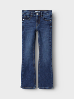 NKFPOLLY SKINNY BOOT JEANS Dark Blue Denim - Name It