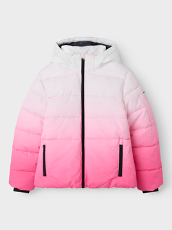 NKFMOUNTAIN05 SKI JACKET FLOW  IBIS ROSE - Name It