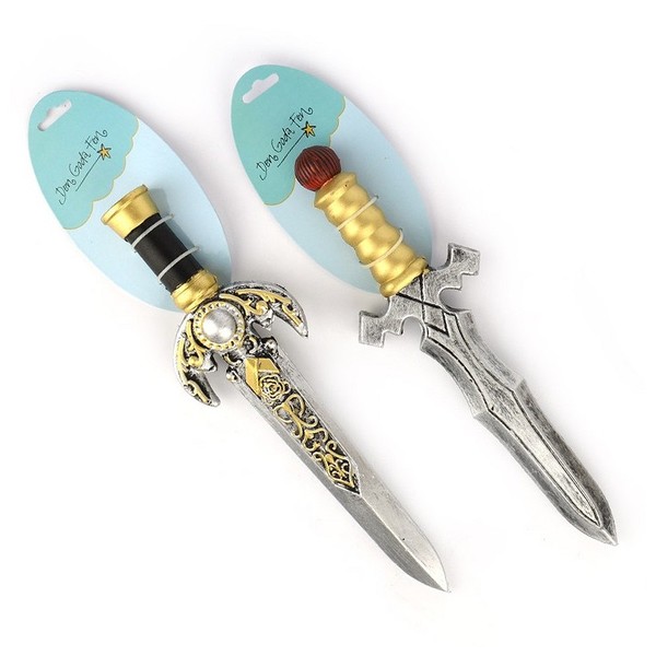 FOAM KNIFE 2ass 33cm - 1stk