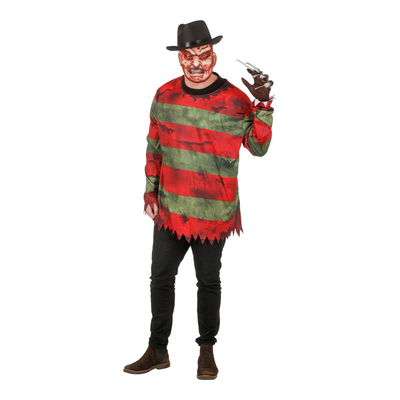 COSTUME FREDDY KRUEGER ADULT M/L FREDDY KRUEGER - Salg