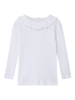 NMFSIHEY LS XSL TOP BRIGHT WHITE - Name It