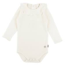 Lillelam ullbody m/krage Hvit - Lillelam