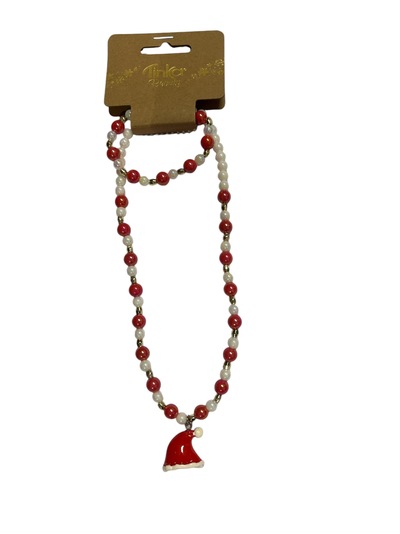 SMYKKE OG ARMBÅND TINKA BEAUTY JUL rød - Tinka