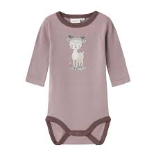 NMFWILLIT WOOL LS BODY Purple Dove - Name It