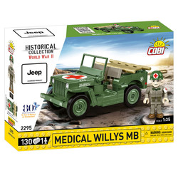 Cobi 2295 Medical Willys MB D-Day 1944 2295 - Leiker