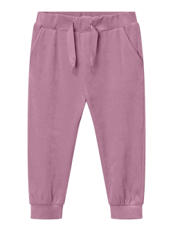 NMFRILLE NREG VELOUR PANT Mauve Orchid - Name It