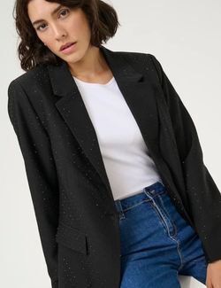 bettany blazer  black - Kaffe Clothing