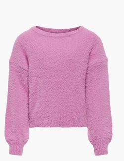 Kognewpiumo L/S Pullover KNT Noos Pink - Kids Only 