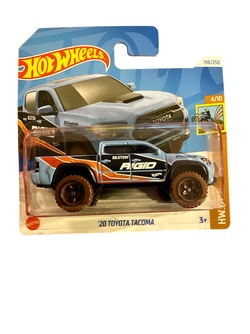 Hot Wheels 1:64 '20 Toyota Tacoma 4/10 Dirt blå - Hot Wheels