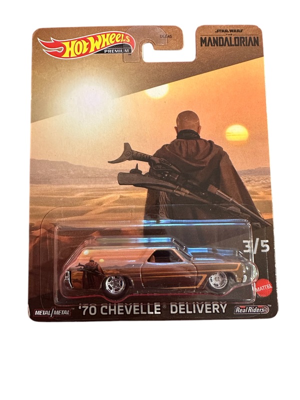 Hot Wheels premium 1:64 '70 Chevelle Delivery Star Wars The Mandalorian 3/5