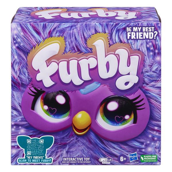 Furby Purple interaktivt plysjleketøy