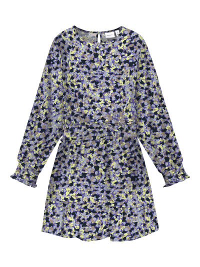 NKFSUNA LS DRESS Icelandic Blue - Name It