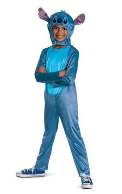 Disney Stitch Costume Classic Stitch M (7-8) 7-8år - Karneval