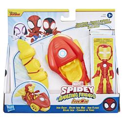 Spidey and his Amazing Friends Vehicle, Accessory & Figure iron man - Superhelta