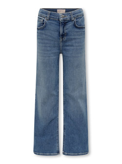 KOGMADISON BLUSH WIDE DENIM Medium Blue Denim - Kids Only 