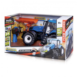 Maisto 1:16 Rc New Holland Tractor With Snow Plough 2.4ghz New Holland - Maisto RC