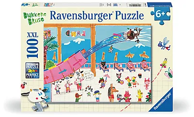 Puslespill 100 Bukkene Bruse på tur bukkene bruse - Ravensburger