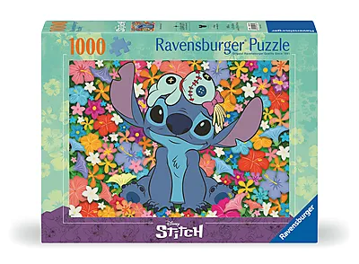 Ravensburger Puslespill 1000 Disney Stitch 1000 biter - Ravensburger