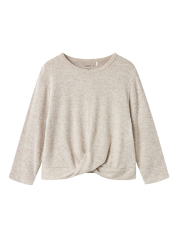 NMFTAYTUM NREG LS TOP Pure Cashmere Single dyed - Name It