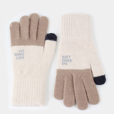 Magiske ullhanskar L-XL Off-White 