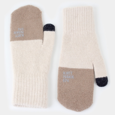 Magiske vottar S-M off-white