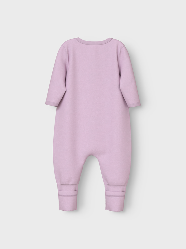 NBFNIGHTSUIT 2P ZIP FF JET DOT 