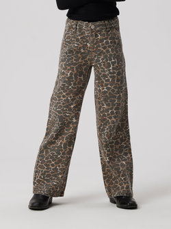 Name It Rose Wide Twill Pant Leo Washed - Name It