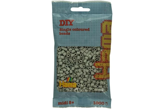 HAMA Hama midi perler 1000stk skyet grå -207-109
