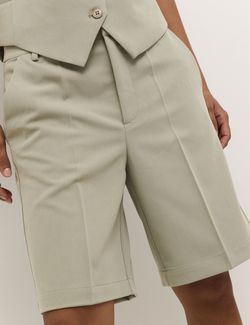 Sakura Zipper Shorts