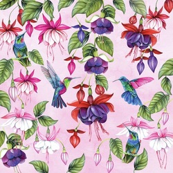 Napkin Fuchsia, 33x33cm 20stk ikke relevant - Ambiente