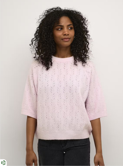 Kaffe KAtella pullover Lilas Snow Melange - Kaffe Clothing