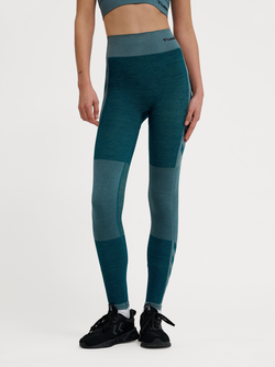 Hummel Clea Seamless Tights Dark Sea - Hummel