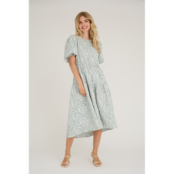 Ana Dress Dusty Mint - A-view