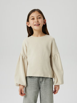 NKFBURD LS HEAVY TOP Summer Sand - Name It