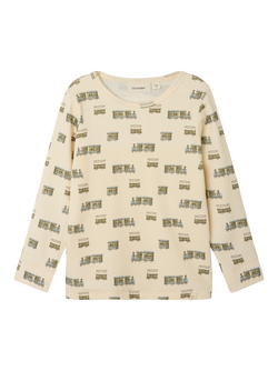 NMMGAYO LS SLIM TOP TURTLEDOVE - LIL`ATELIER