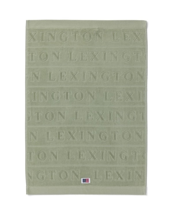 Lexington Velourhåndkle med Logo, Vintage Green. Flere Størrelser