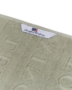 Lexington Velourhåndkle med Logo, Vintage Green. Flere Størrelser