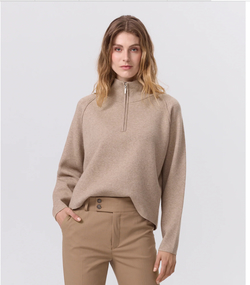 Riccovero Carrie Sweater Beige - Ricco Vero